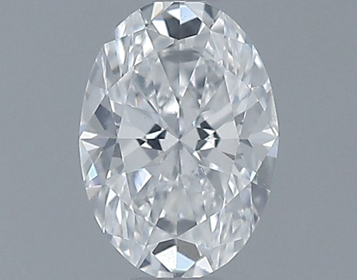 0.43 carat E-SI1 Natūralus Oval Deimantas (1)