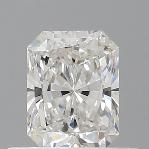 0.5 carat F-VVS1 Natūralus Radiant Deimantas (1)