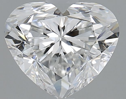 1.51 carat F-VS1 Natūralus Heart Deimantas (1)