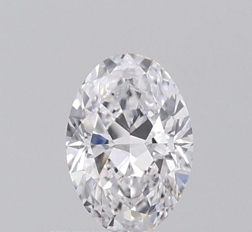 0.6 carat D-VVS2 Natūralus Oval Deimantas (1)