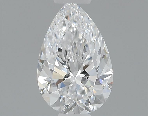 0.31 carat D-IF Natūralus Pear Deimantas (1)