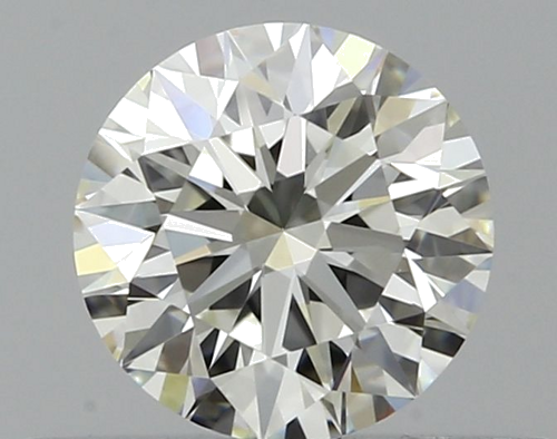 0.37 carat J-VVS1 Excellent cut Natūralus Round Deimantas (1)