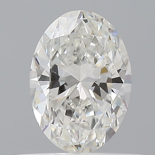 0.5 carat G-VVS1 Natūralus Oval Deimantas (1)