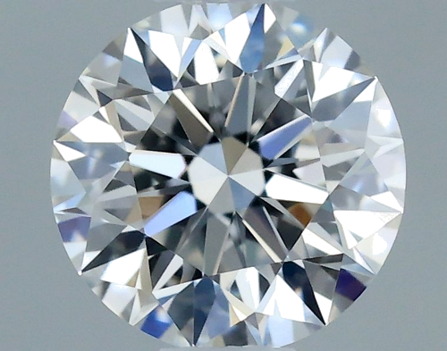 0.37 carat F-VVS1 Excellent cut Natūralus Round Deimantas (1)
