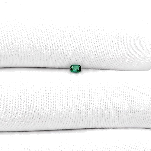 0.11 carat GREEN Cushion Alexandrite (1)