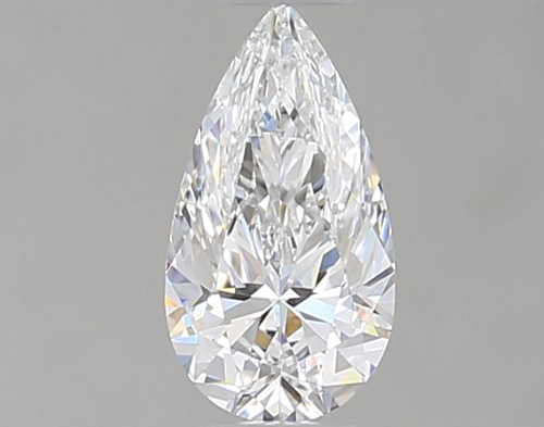 0.4 carat E-VS1 Natūralus Pear Deimantas (1)