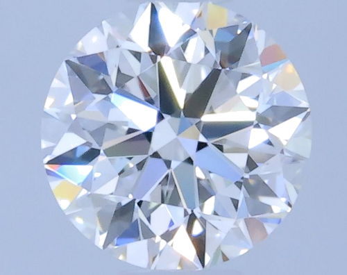0.5 carat E-VVS2 Very Good cut Natūralus Round Deimantas (1)
