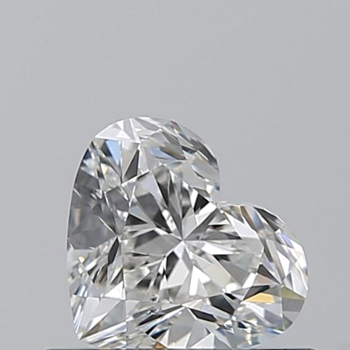 0.5 carat G-SI1 Natūralus Heart Deimantas (1)