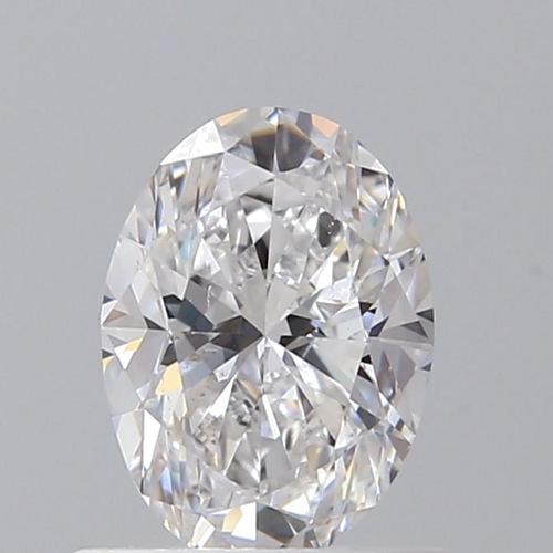 0.6 carat D-SI1 Natūralus Oval Deimantas (1)