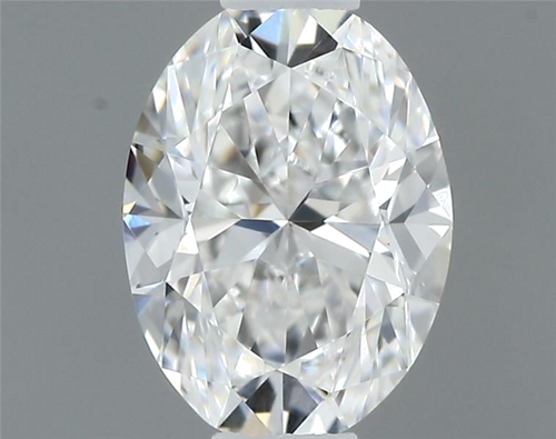 0.4 carat E-VVS1 Natūralus Oval Deimantas (1)
