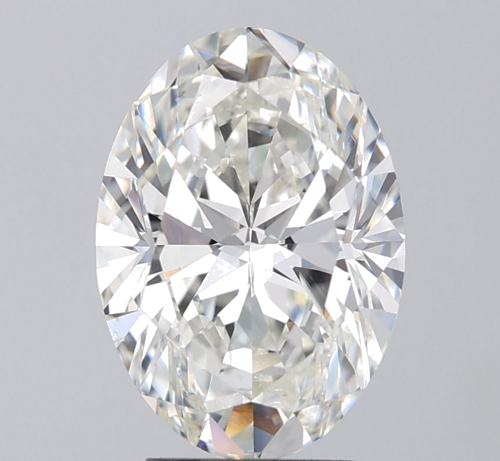 3.55 carat I-SI1 Natūralus Oval Deimantas (1)