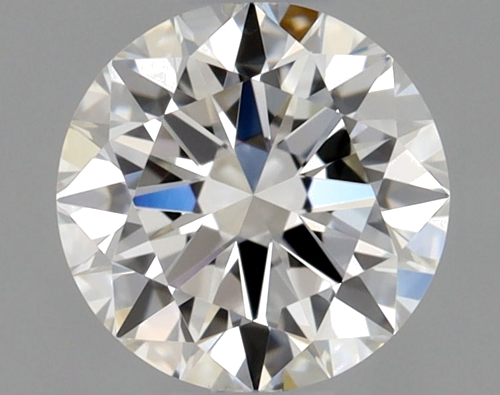 0.51 carat F-VVS2 Excellent cut Natūralus Round Deimantas (1)