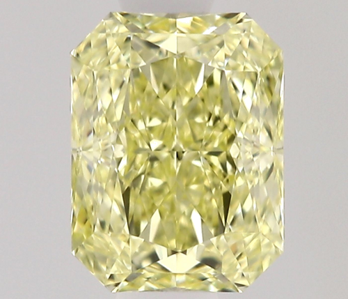 0.56 carat Fancy Yellow-VVS1 Natūralus Radiant Deimantas (1)