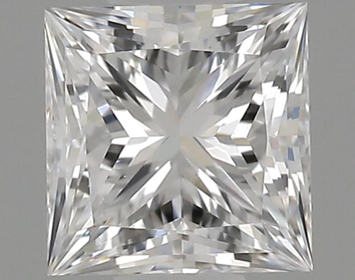 0.44 carat D-VS1 Natūralus Princess Deimantas (1)