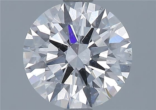 1.51 carat E-SI1 Excellent cut Natūralus Round Deimantas (1)