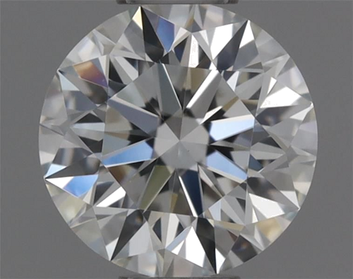 0.38 carat G-VVS2 Excellent cut Natūralus Round Deimantas (1)