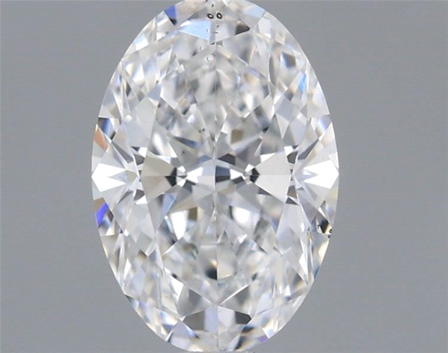 0.75 carat D-SI1 Natūralus Oval Deimantas (1)
