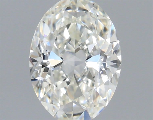 0.44 carat I-VVS1 Natūralus Oval Deimantas (1)