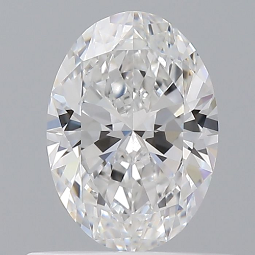 0.61 carat D-VVS2 Natūralus Oval Deimantas (1)