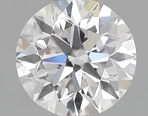 0.6 carat F-VVS2 Excellent cut Natūralus Round Deimantas (1)