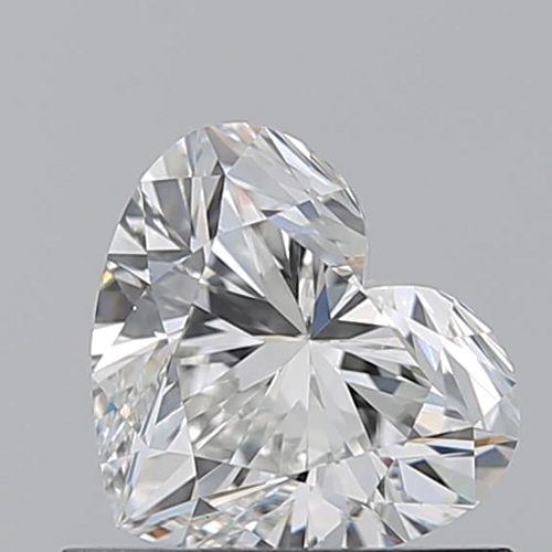 0.71 carat G-VS1 Natūralus Heart Deimantas (1)