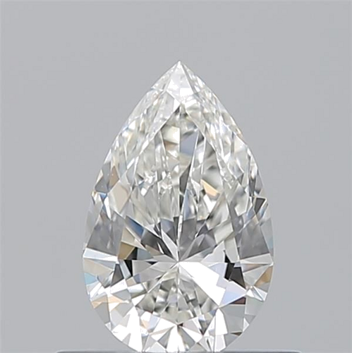 0.51 carat H-VS1 Natūralus Pear Deimantas (1)