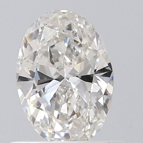 0.5 carat G-VS2 Natūralus Oval Deimantas (1)