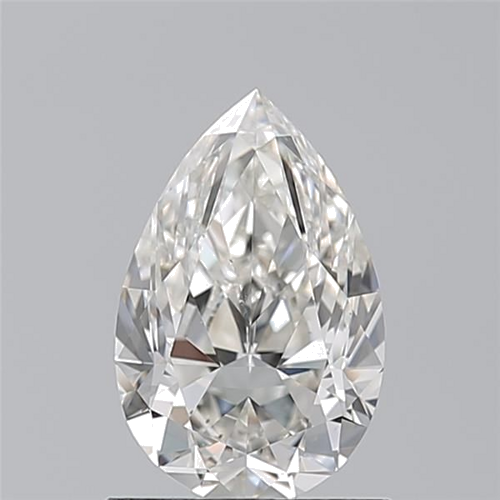 1.02 carat J-VS1 Natūralus Pear Deimantas (1)