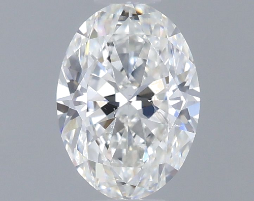 0.5 carat G-SI2 Natūralus Oval Deimantas (1)