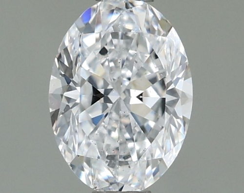 0.7 carat D-SI1 Natūralus Oval Deimantas (1)