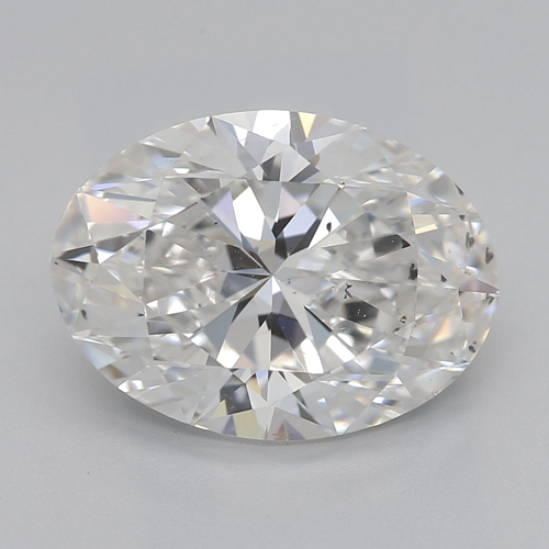 3.01 carat G-SI1 Natūralus Oval Deimantas (1)