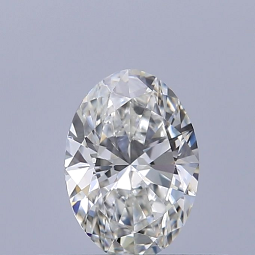 0.35 carat F-VVS2 Natūralus Oval Deimantas (1)
