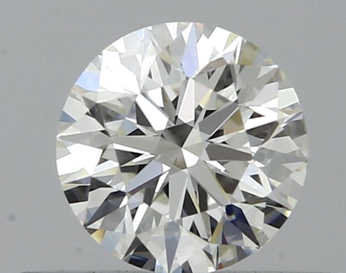 0.34 carat F-VVS1 Excellent cut Natūralus Round Deimantas (1)