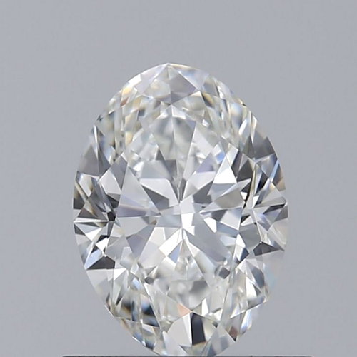 0.7 carat H-VVS2 Natūralus Oval Deimantas (1)