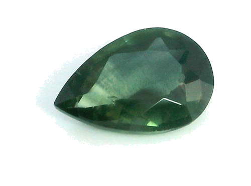 0.58 carat GREEN Pear Safyras (1)