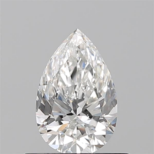 0.5 carat G-VVS1 Natūralus Pear Deimantas (1)