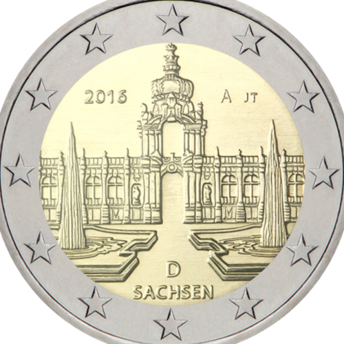 2016 Germany Zwinger Palace 2 euro coin (2)