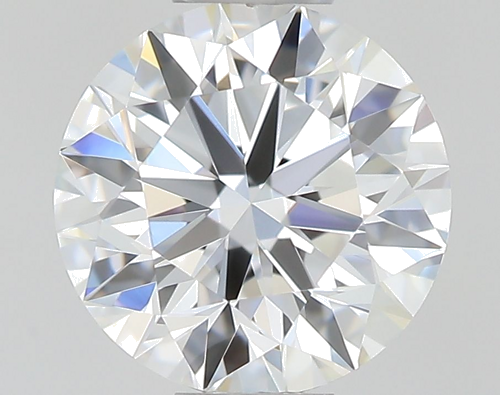 0.5 carat F-VVS1 Excellent cut Natūralus Round Deimantas (1)