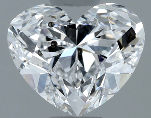 1.21 carat D-SI2 Natūralus Heart Deimantas (1)