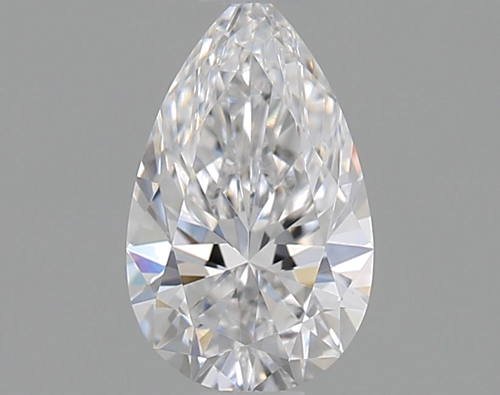 0.52 carat D-VVS1 Natūralus Pear Deimantas (1)