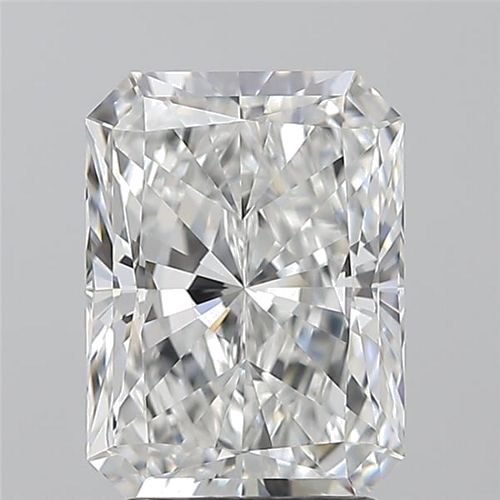 2.5 carat F-VVS1 Natūralus Radiant Deimantas (1)