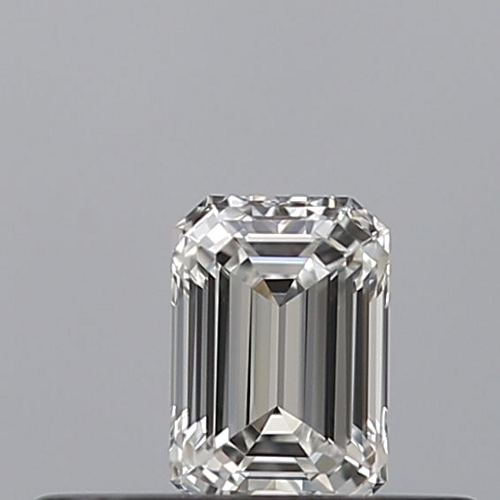0.23 carat F-VVS1 Natūralus Emerald Deimantas (1)