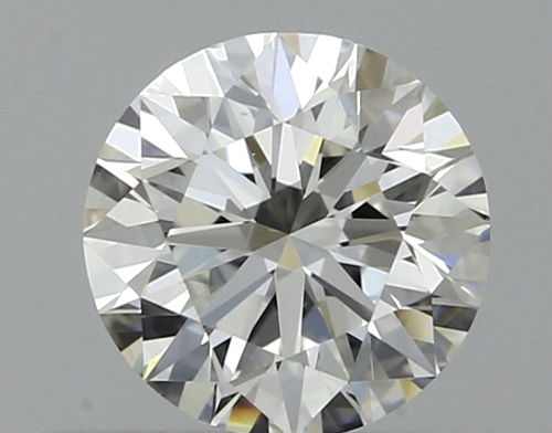 0.38 carat H-VVS1 Excellent cut Natūralus Round Deimantas (1)