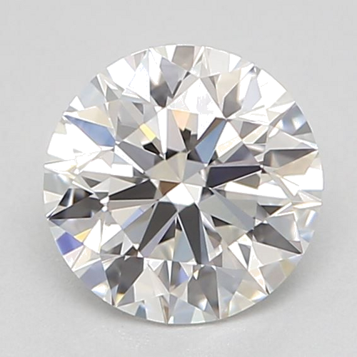 0.51 carat F-VVS1 Excellent cut Natūralus Round Deimantas (1)