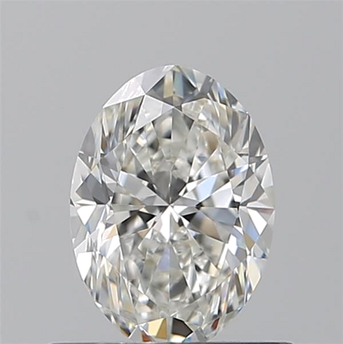 0.71 carat G-VVS1 Natūralus Oval Deimantas (1)