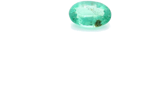 0.39 carat GREEN Oval Smaragdas (1)