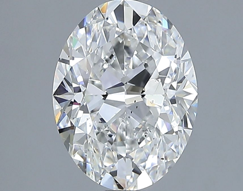 2.0 carat F-SI1 Natūralus Oval Deimantas (1)