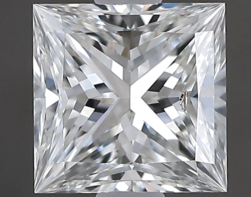 0.64 carat G-SI2 Natūralus Princess Deimantas (1)