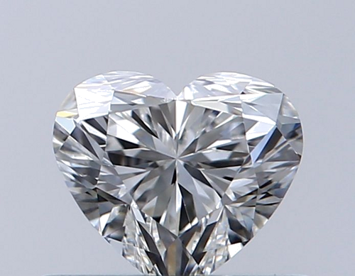0.5 carat G-VS1 Natūralus Heart Deimantas (1)
