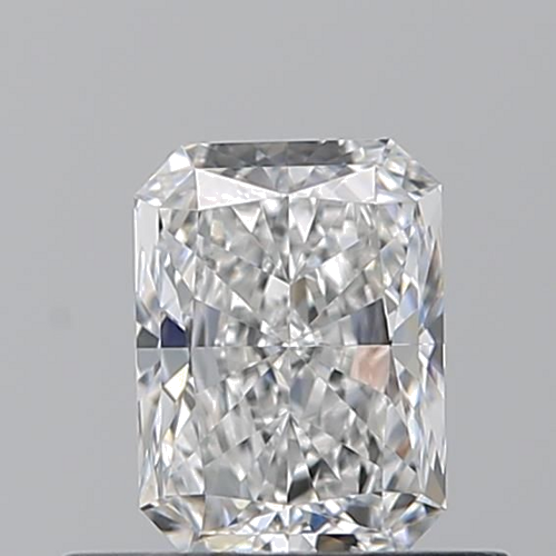 0.53 carat E-VS2 Natūralus Radiant Deimantas (1)